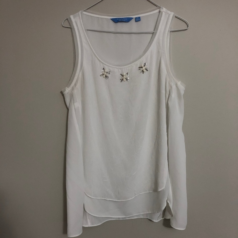 Simply Vera  Vera Wang sleeveless top M